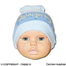 Детская шапочка для мальчика *Стиль* | Детская одежда ТМ GABBI