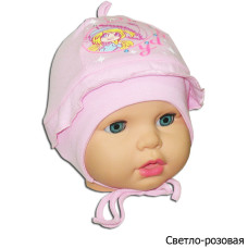 Детская шапочка с ушками для девочки *Миледи* | Детская одежда ТМ GABBI