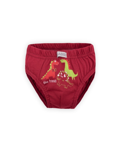 Детские трусы для мальчика GABBI TRM-20-8/1 бордо - фото №1 | Детская одежда ТМ GABBI