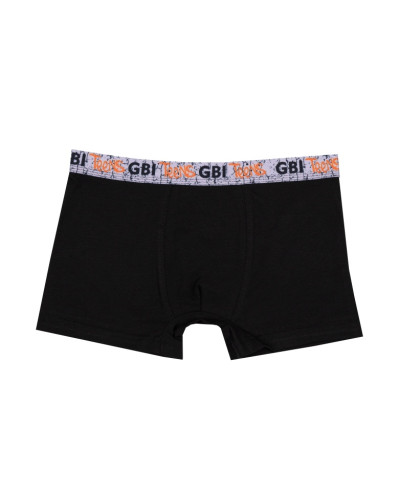 Подростковые трусы-шорты для мальчика GBI Teens SHMT-24-2/1 чёрные - фото №1 | Детская одежда ТМ GABBI