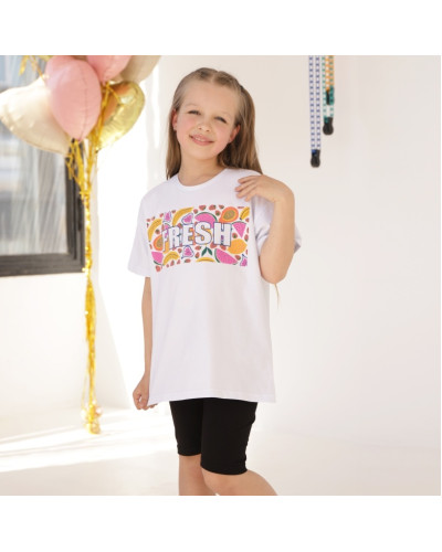 Детский костюм для девочки GABBI KS-21-9 белый - фото №1 | Детская одежда ТМ GABBI