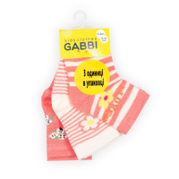 Детские носки для девочки NSD-520/3 (комплект 3 шт,) | Детская одежда ТМ GABBI