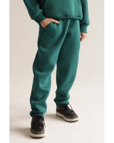 Подростковые штаны джоггеры для мальчика GBI Teens BRTM-24-4 чёрные - фото №2 | Детская одежда ТМ GABBI