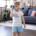 Детский костюм для девочки GABBI KS-24-18 молочный - фото №1 | Детская одежда ТМ GABBI