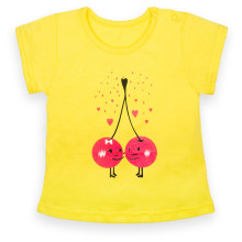 Дитяча футболка для дівчаток FT-22-2/1 *Fruits* | Дитячий одяг ТМ GABBI