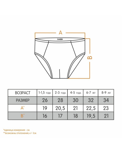 Детские трусы для мальчика GABBI TRM-20-7 комплект (2 шт.) синие - фото №2 | Детская одежда ТМ GABBI