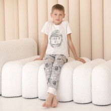 Детская пижама для мальчика PGM-22-8 *Космос* | Детская одежда ТМ GABBI