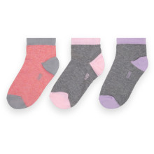 Детские носки для девочки NSD-211/3 демисезонные (3 шт.) | Детская одежда ТМ GABBI