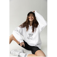 Худи женский oversized *BEAR* GBI | Детская одежда ТМ GABBI