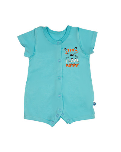 Детский песочник для мальчика GABBI PS-23-1 бирюзовый - фото №1 | Детская одежда ТМ GABBI
