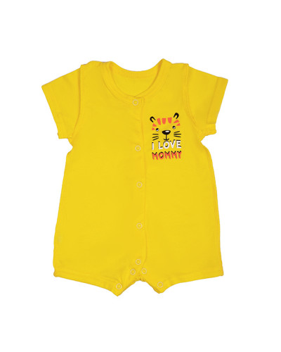 Детский песочник для мальчика GABBI PS-23-1 жёлтый - фото №1 | Детская одежда ТМ GABBI
