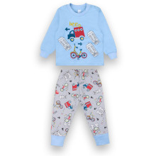 Детская пижама для мальчика PGМ-21-12 *Гонки* | Детская одежда ТМ GABBI