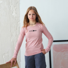 Подростковый лонгслив для девочки *Choose* GBI Teens | 