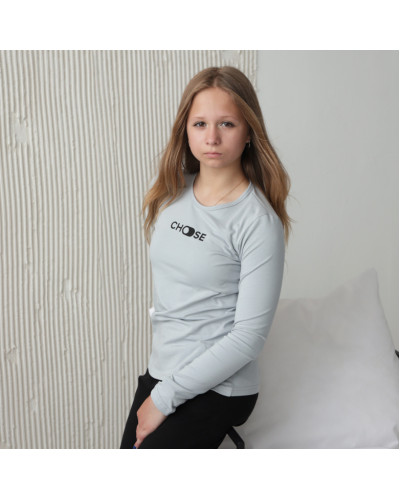 Подростковый лонгслив для девочки GBI Teens 