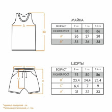 Детский костюм для мальчика KS-21-4-3 *Диноленд* | Детская одежда ТМ GABBI
