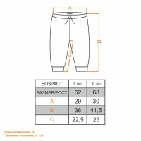 Детские брюки для мальчика BR-20-21-2 *Зооленд* | Детская одежда ТМ GABBI