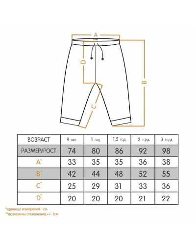 Детские брюки для мальчика GABBI BR-20-13 