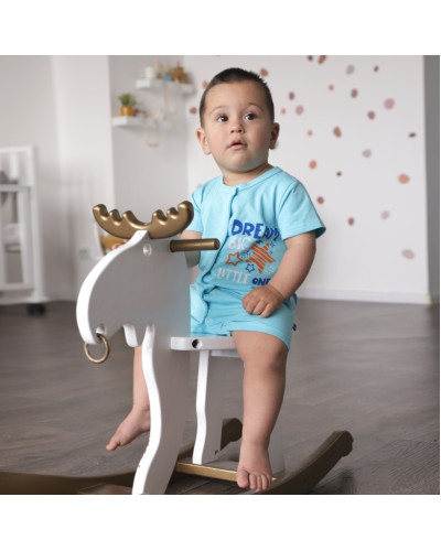 Детский песочник для мальчика GABBI PS-25-3 бирюзовый - фото №1 | Детская одежда ТМ GABBI