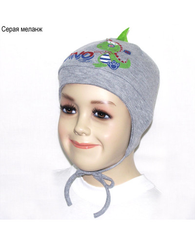 Детская шапка с ушками для мальчика GABBI GSK-48 