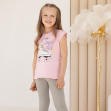 Дитяча футболка для дівчинки FT-22-13\1 *Girls* | Дитячий одяг ТМ GABBI