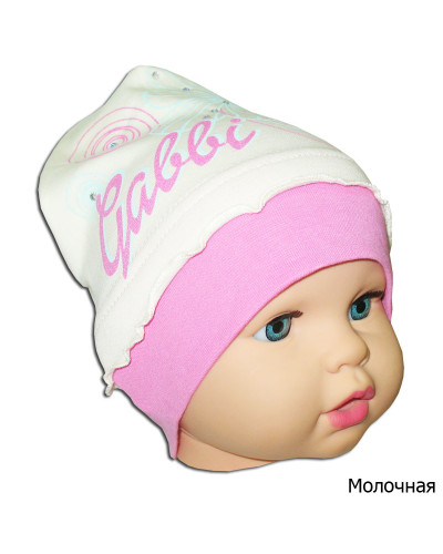 Детская шапочка для девочки GABBI 