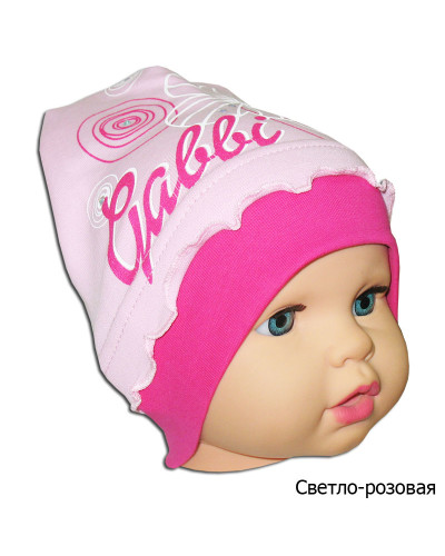 Детская шапочка для девочки GABBI 
