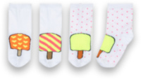 Дитячі літні шкарпетки для дівчинки NSD-352