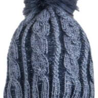 Дитяча зимова шапка в&#039;язана для дівчинки GSK-82 -  Детская шапка зимняя вязаная для девочки GSK-82