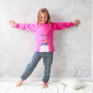Дитяча піжама для дівчинки PGD-19-8 - Детская пижама для девочки PGD-19-8