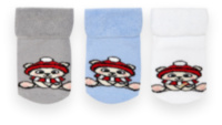 Дитячі махрові шкарпетки для малюків NSM-394