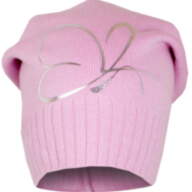 Дитяча демісезонна шапка в&#039;язана для дівчинки GSK-116 - Детская шапка демисезонная вязаная для девочки GSK-116