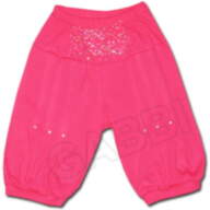 Дитячі брюки вкорочені для дівчинки *Строчки* - Детские брюки укороченные для девочки *Строчки*