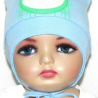 Дитяча шапка з вушками для хлопчика GSK-46 *Панда* - Детская шапка с ушками для мальчика GSK- 46 *Панда*