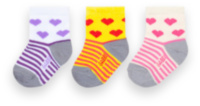 Дитячі шкарпетки для дівчинки NSD-185 демісезонні