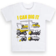 Дитяча футболка для хлопчика FT-21-6-1 *Супер кул* - Детская футболка для мальчика FT-21-6-1 *Супер кул*
