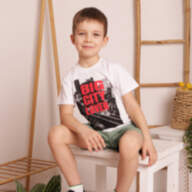 Дитяча футболка для хлопчика FT-20-17-2 &quot;Юніор&quot; - Детская футболка для мальчика FT-20-17-2 "Юниор"