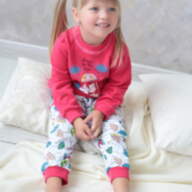 Дитяча піжама для дівчинки PGD-19-4 - Детская пижама для девочки PGD-19-4