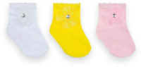Дитячі шкарпетки для дівчинки NSD-226 з бантом