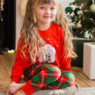 Дитяча піжама для дівчинки PGD-20-30-1 *Новий рік* - Детская пижама для девочки PGD-20-30-1