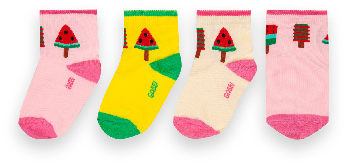 Дитячі шкарпетки для дівчинки NSD-197 демісезонні