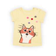 Дитяча футболка для дівчинки FT-24- 2  - Дитяча футболка для дівчинки FT-24- 2