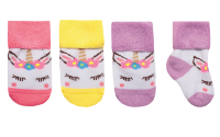 Дитячі шкарпетки для дівчинки NSD-72 махрові