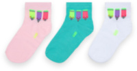 Дитячі шкарпетки для дівчинки NSD-219 демісезонні