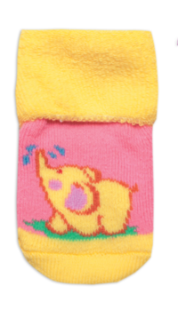 Дитячі шкарпетки для дівчинки NSD-75 махрові