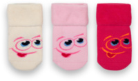 Дитячі шкарпетки для дівчинки NSD-134 махрові