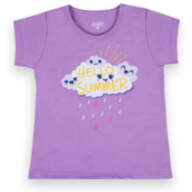 Дитяча футболка для дівчинки FT-21-5-2/1 *Сміл* - Детская футболка для девочки FT-21-5-2/1