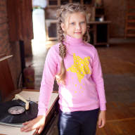 Дитячий светр для дівчинки SV-18-1-18 *Зоряна* - Детский свитер для девочки SV-18-1-18 *Звёздная*