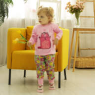 Дитяча піжама для дівчинки PGD-22-2-3 - Детская пижама для девочки PGD-22-2-3