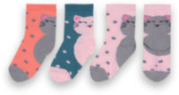 Дитячі демісезонні шкарпетки для дівчинки NSD-310