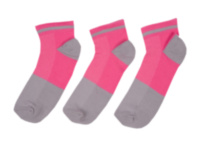 Дитячі шкарпетки для дівчинки NSD-529 вкорочені (комплект 3шт.)